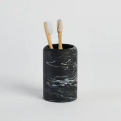 Capri Black 3 Piece Bathroom Set