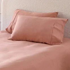 Caramel Cotton Flannelette Fitted Sheet