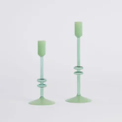 Carmine Candle Holder 2pc