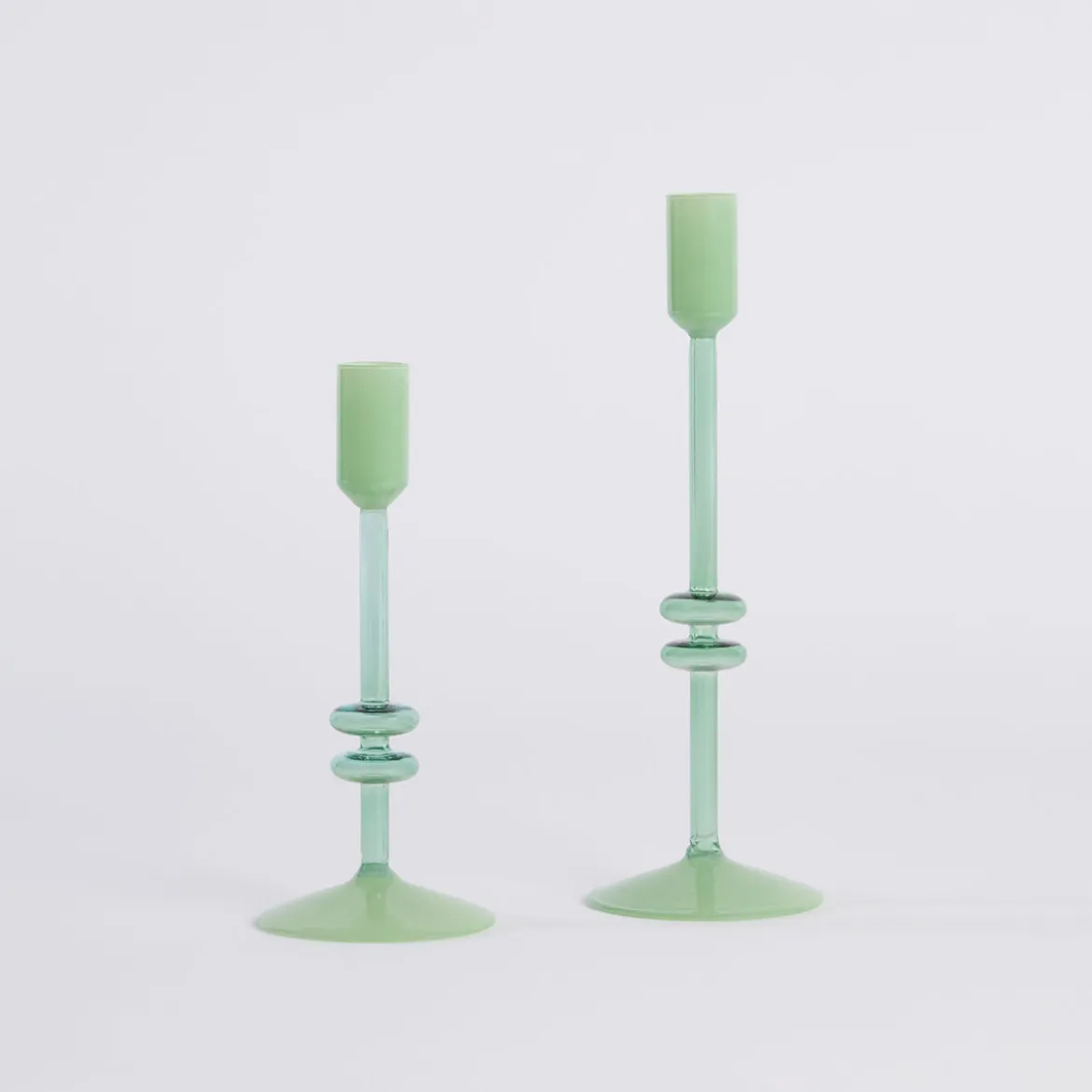 Carmine Candle Holder 2pc
