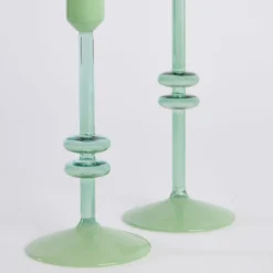 Carmine Candle Holder 2pc
