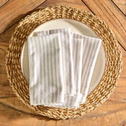 Catania Stripe Cotton Napkin 4 Pack