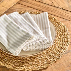 Catania Stripe Cotton Napkin 4 Pack