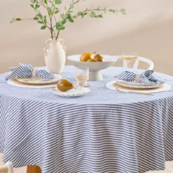 Catania Stripe Cotton Table Cloth