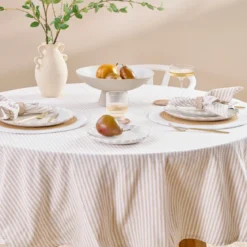 Catania Stripe Cotton Table Cloth