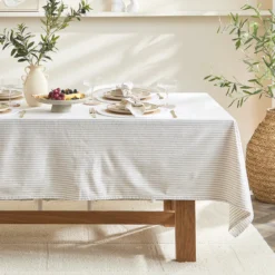 Catania Stripe Cotton Table Cloth