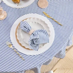 Catania Stripe Cotton Table Cloth