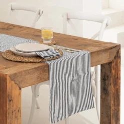 Catania Stripe Cotton Table Runner