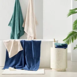 Clayton Cotton Extra Large Bath Sheet Range