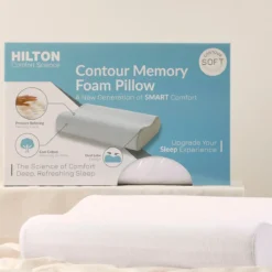Comfort Science Soft Memory Foam Contour Pillow