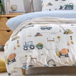 Construction Zone Quilt Cover Set