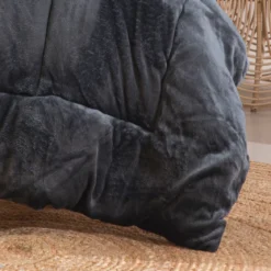 Cosy Cube Charcoal Comforter Set