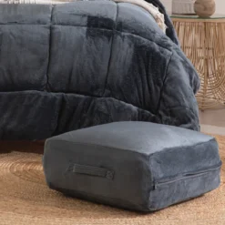 Cosy Cube Charcoal Comforter Set
