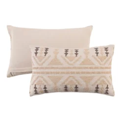 Cruz Embroidered Oblong Cushion