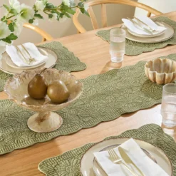 Danae Quilted Table Runner