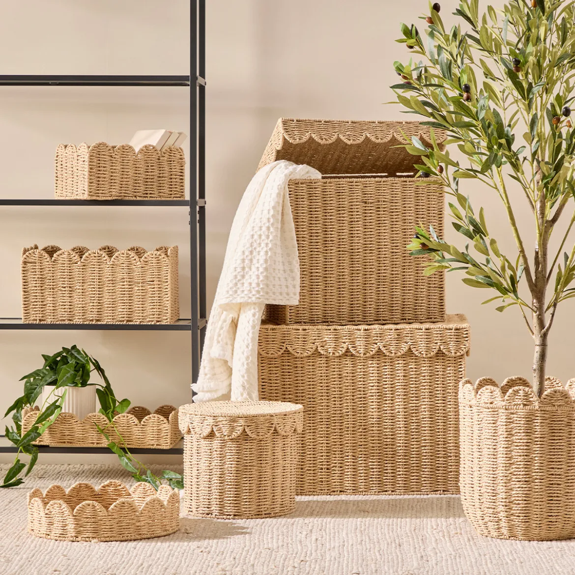 Delilah Shelf Basket