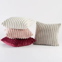 Denali Faux Fur Square Cushion