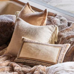 Diego Embroidered Border Cushion