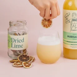 Dried Lime Cocktail Garnish