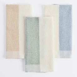 Duo Waffle Tea Towel Set of 2
