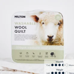 Eco Living 300gsm Washable Wool Quilt