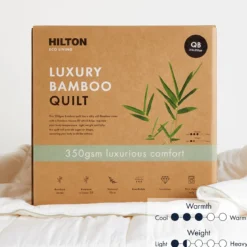 Eco Living Luxury 350gsm Bamboo Quilt