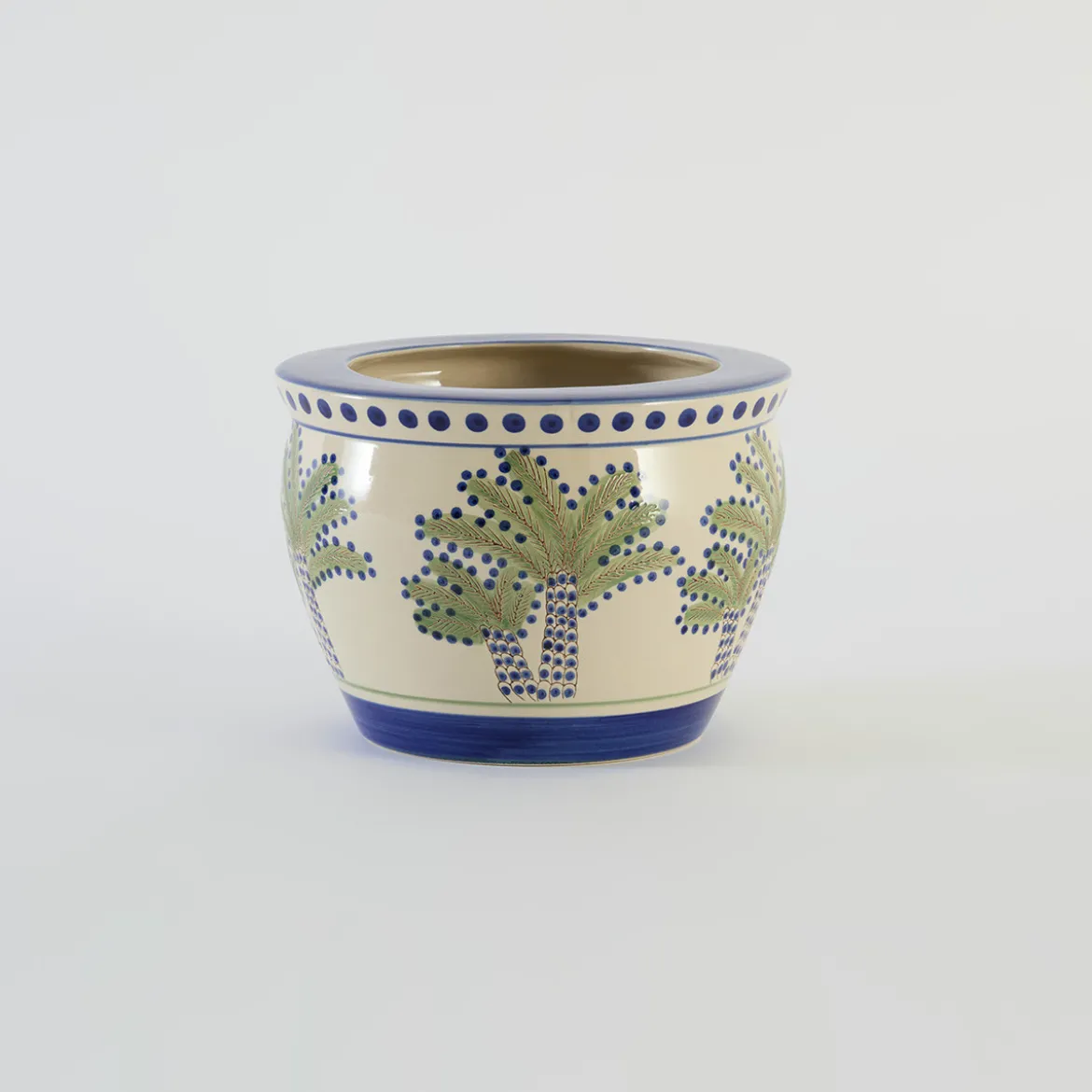 Eden Palm Decorative Pot