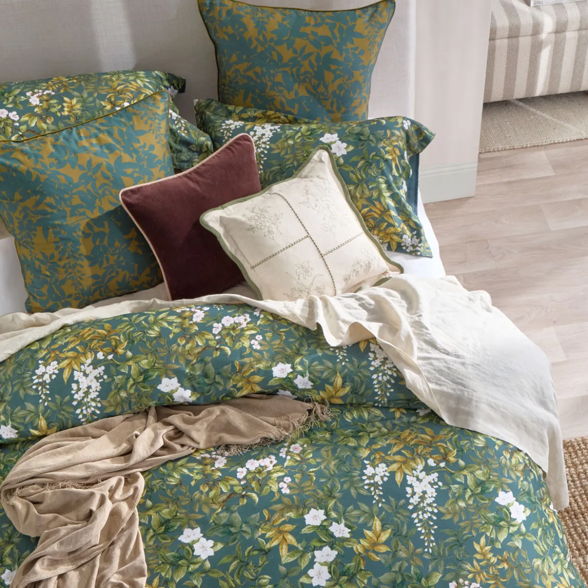 Eleanor Floral European Pillowcase