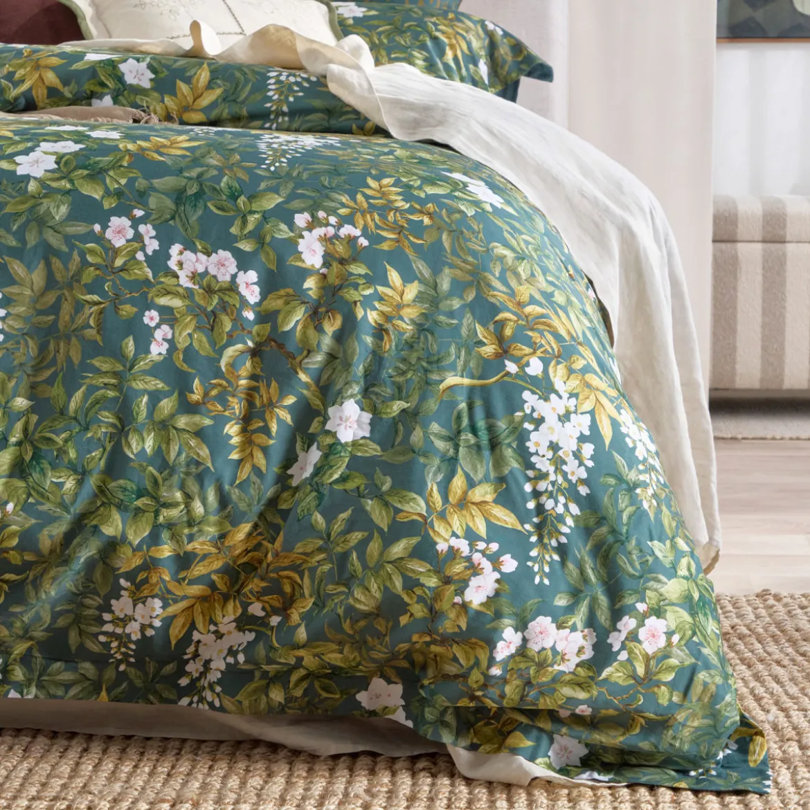 Eleanor Floral Quilt Cover Set