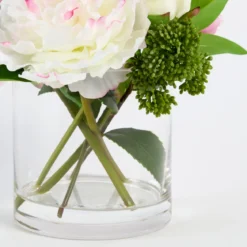 Ella Artificial Wild Peony Bouquet in Vase