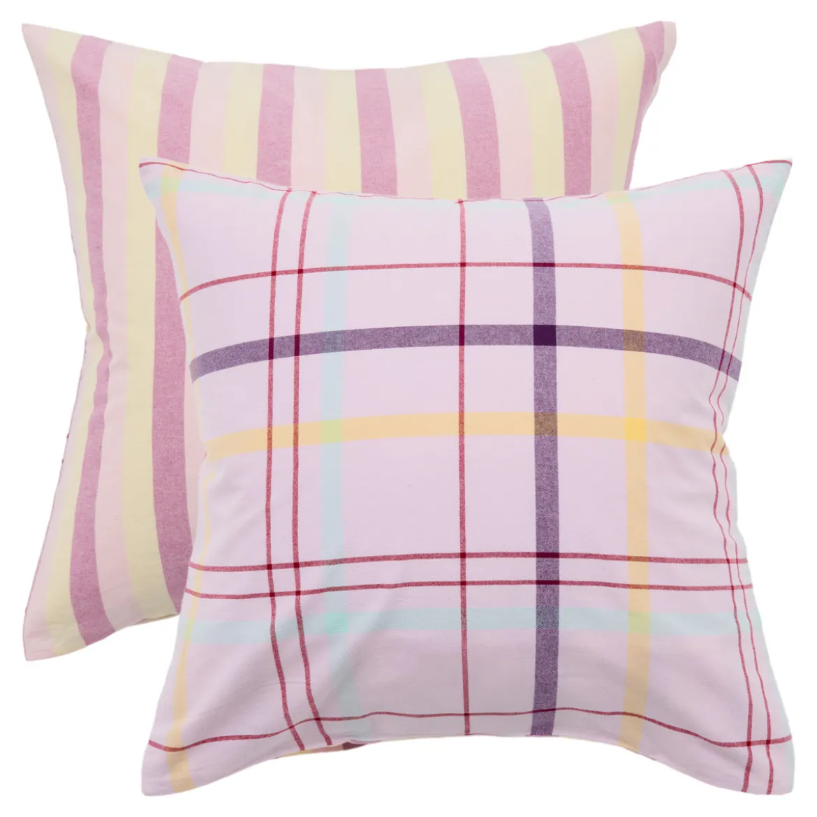 Ellah Check/Stripe European Pillowcase