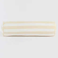 Elsie Striped Scallop Bolster Cushion