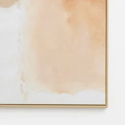 Ember Drift Framed Canvas Wall Art