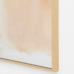 Ember Drift Framed Canvas Wall Art