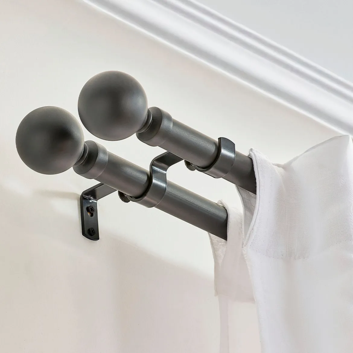 Emmett Double Rod Bracket 3 Pack
