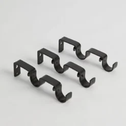 Emmett Double Rod Bracket 3 Pack