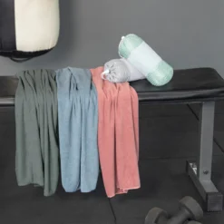 Energize Microfibre Charcoal Sports Towel
