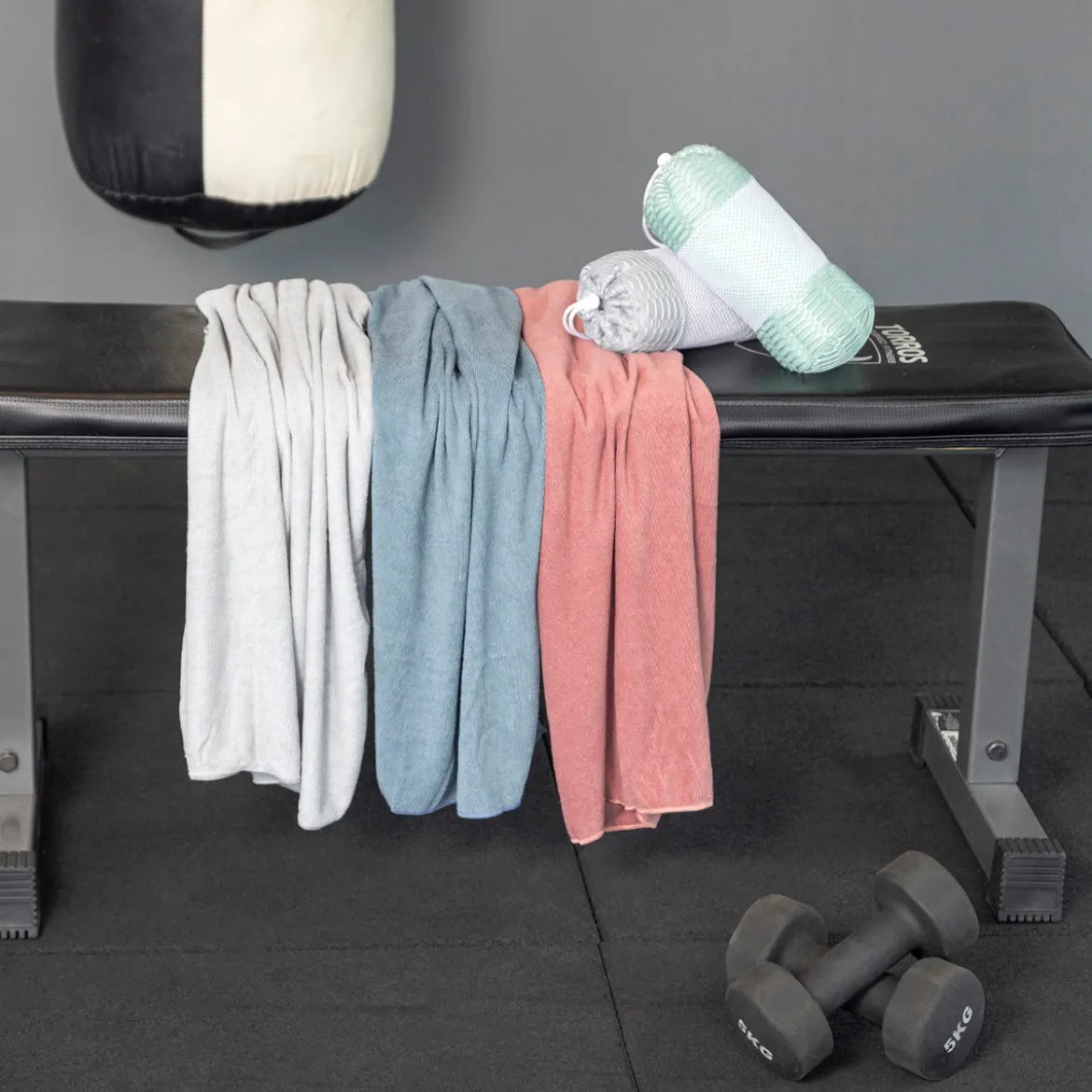 Energize Microfibre Sage Sports Towel