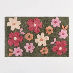 Esme Floral Bath Mat