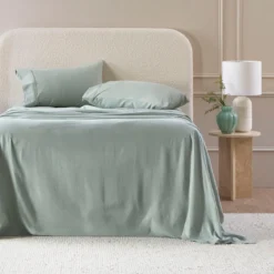 Eucalyptus Cotton Flannelette Sheet Set