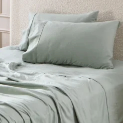 Eucalyptus Cotton Flannelette Sheet Set