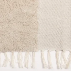 Farrah Moonbeam Geometric Tufted Cotton Floor Rug