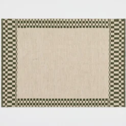 Finn Check Reversible Floor Rug