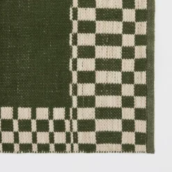 Finn Check Reversible Floor Rug