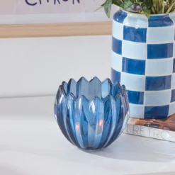 Flora Glass Candle Holder