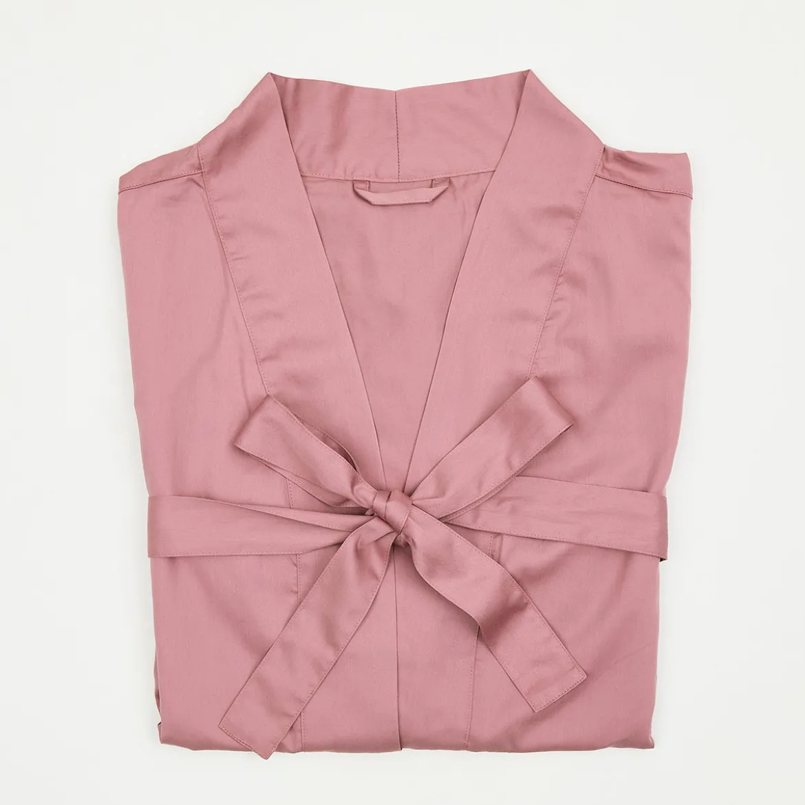 Freja Rose Pink Bamboo Cotton Kimono