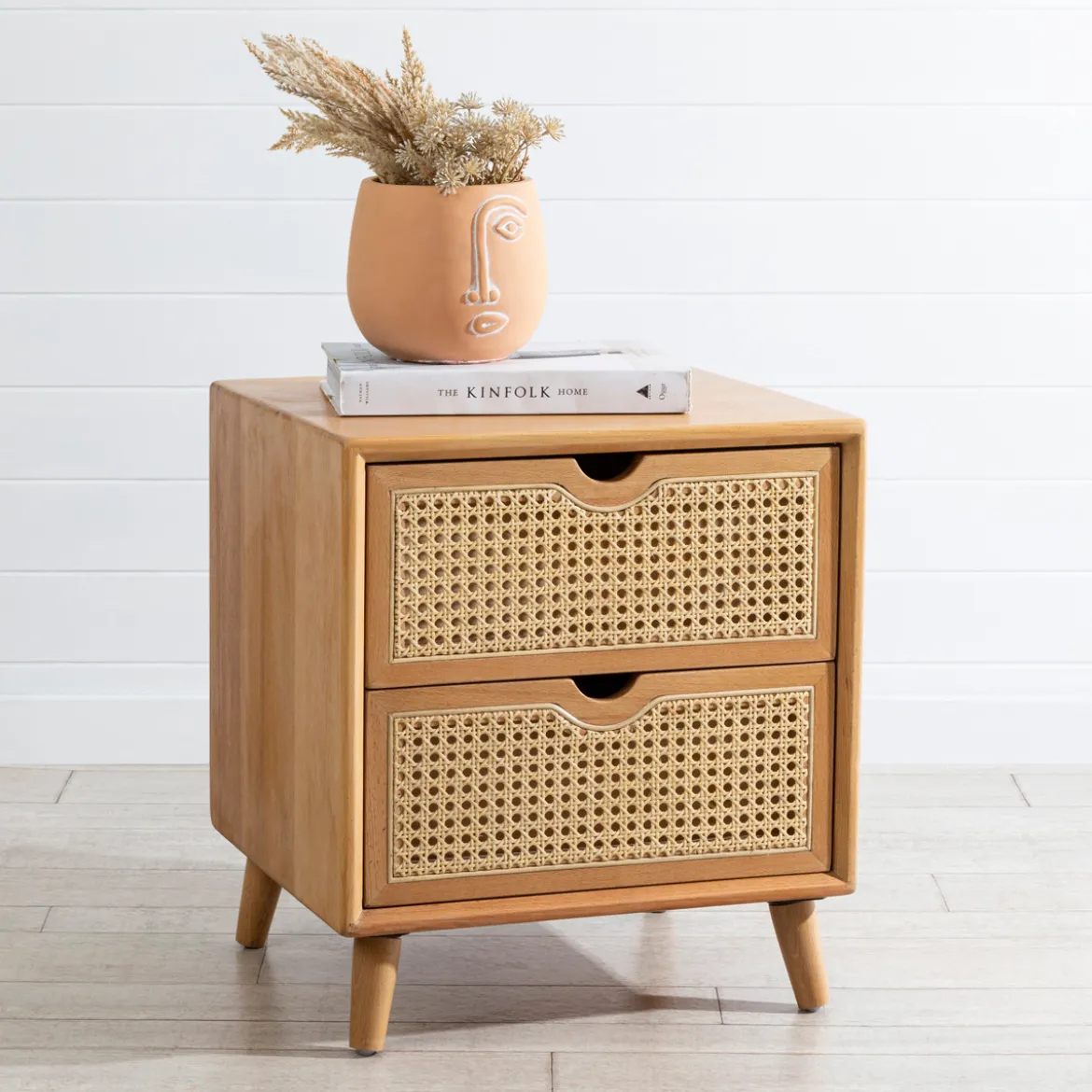 Galloway Natural Bedside Table