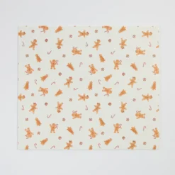 Gingerbread Christmas Paper Placemat 24 Pack
