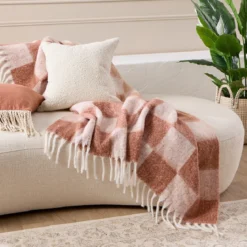 Gracie Check Extra Large Throw