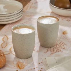 Granite Latte Cup Set of 2
